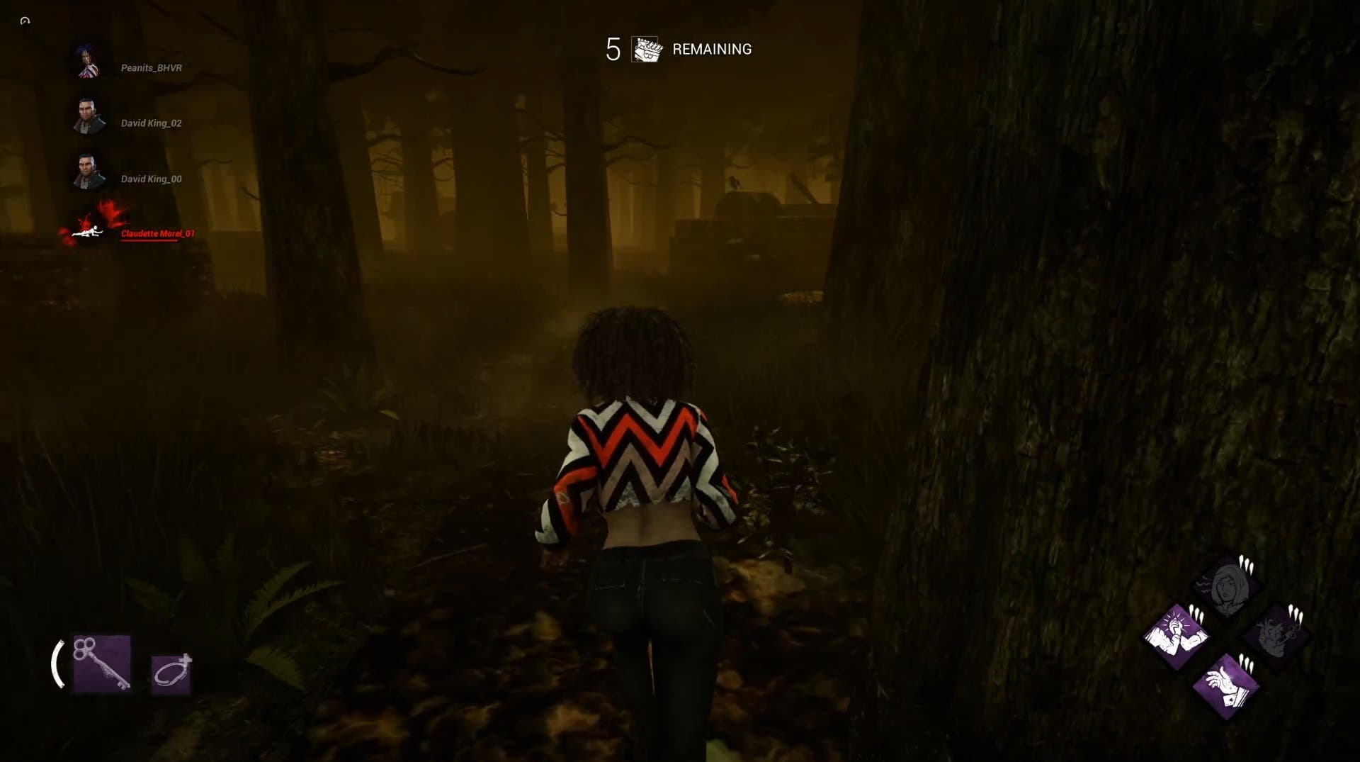 Así es la nueva interfaz de Dead by Daylight durante las partidas 110