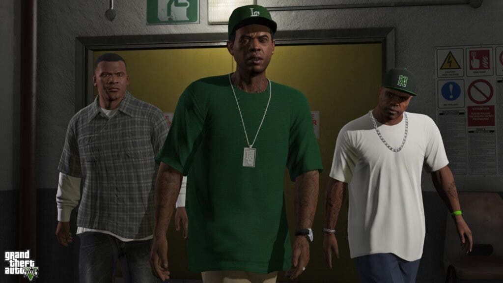 Recrean una escena icónica de GTA V con los actores de voz del juego