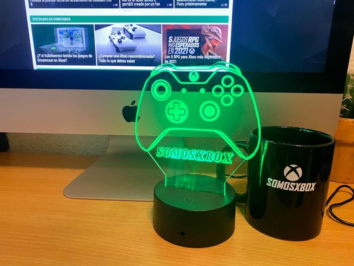 Querrás comprarte esta lámpara de Xbox sin dudarlo 108