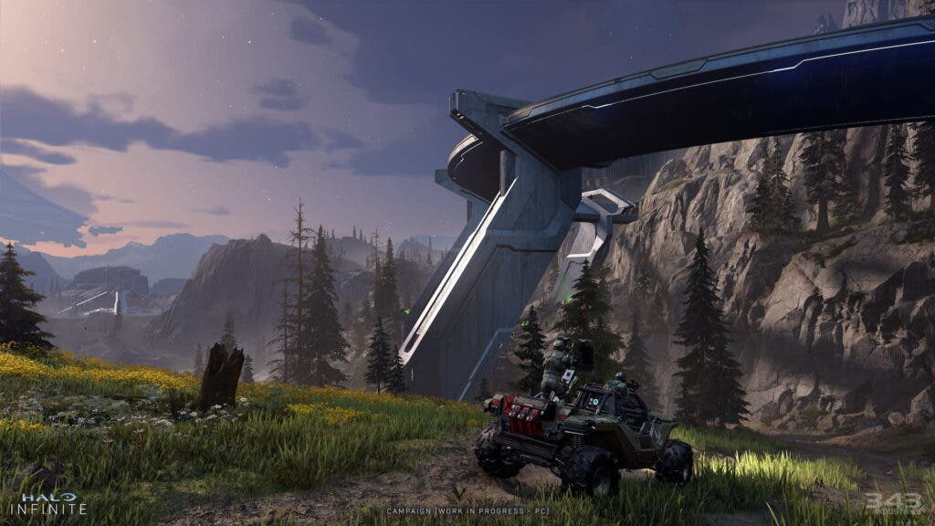 Un audio escondido en una publicación de blog de Halo Infinite podría revelar parte de la trama del juego