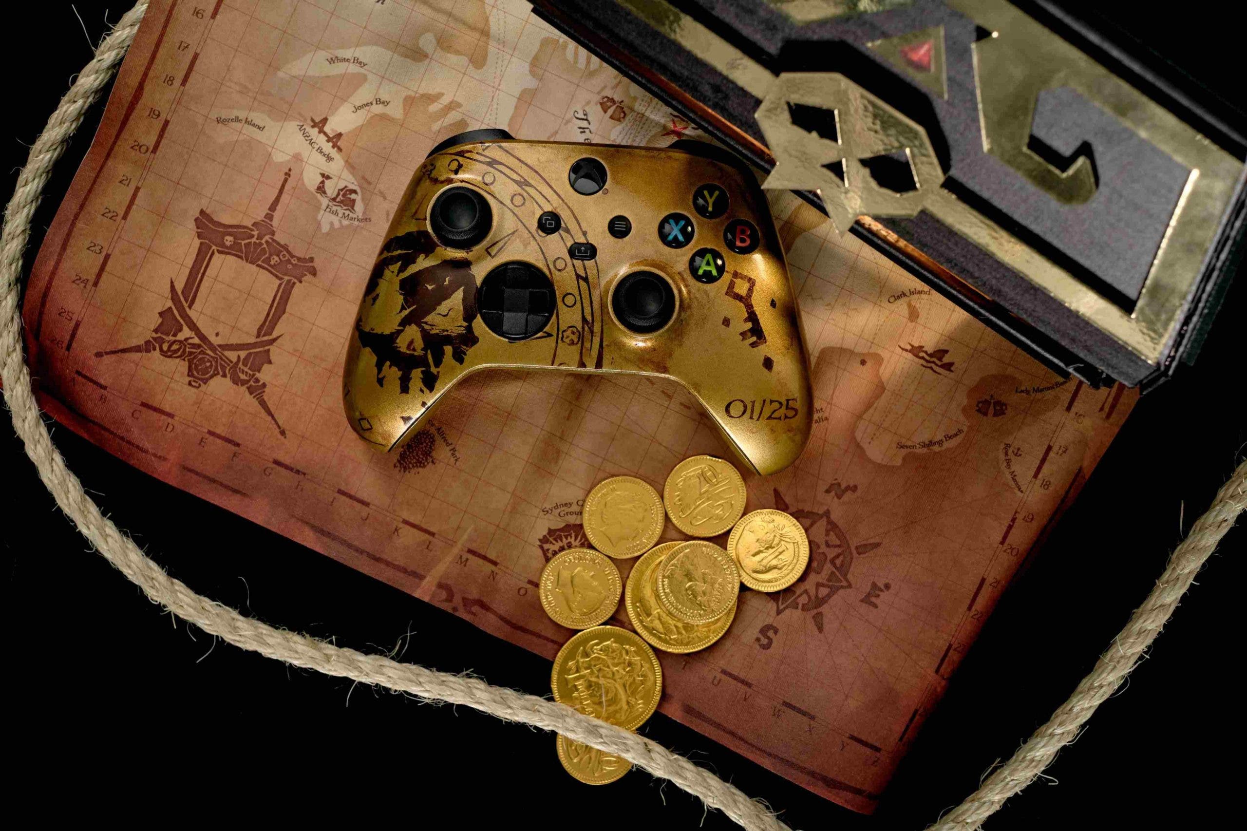 mando de Xbox de Sea of Thieves