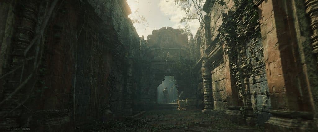 artes conceptuales del nuevo juego de Indiana Jones