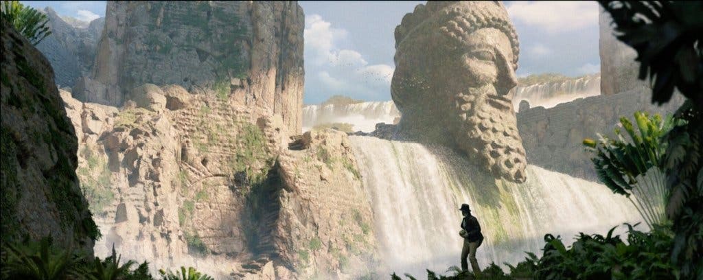 artes conceptuales del nuevo juego de Indiana Jones