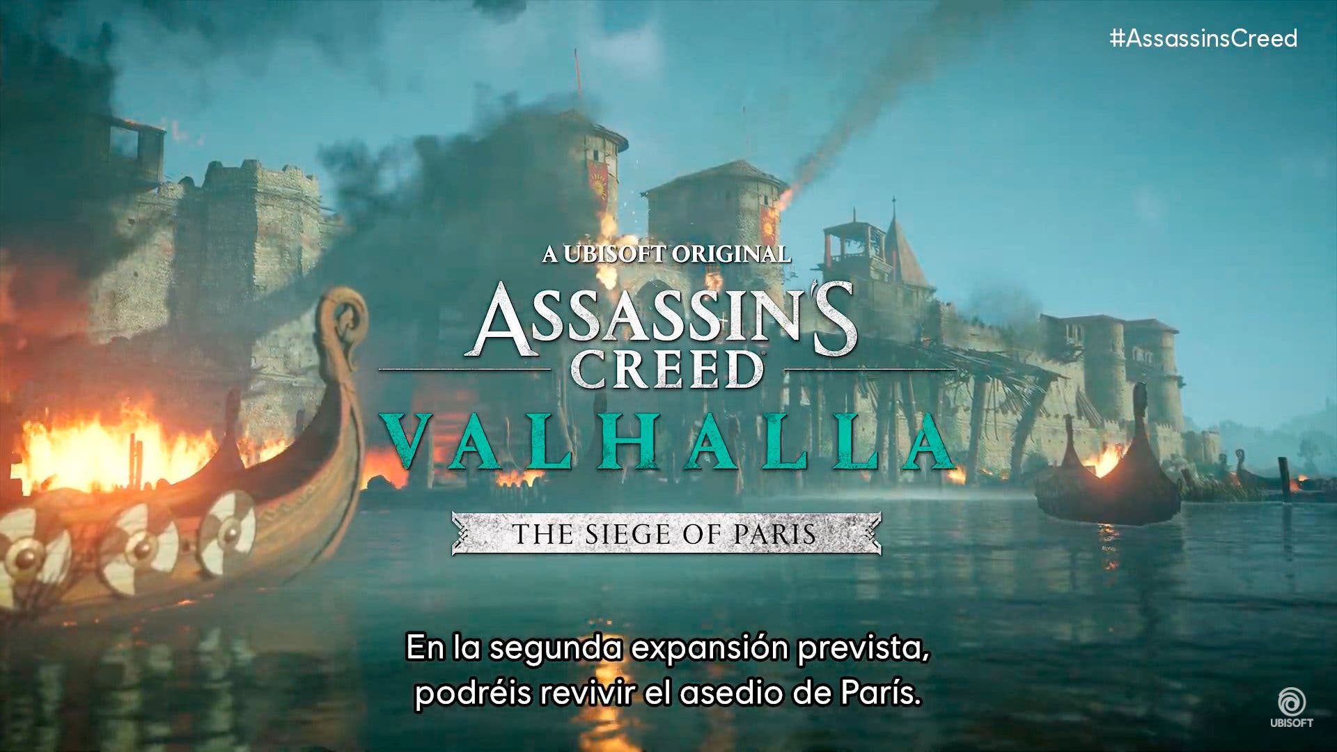 nuevos detalles de Assassin's Creed Valhalla El Asedio de París