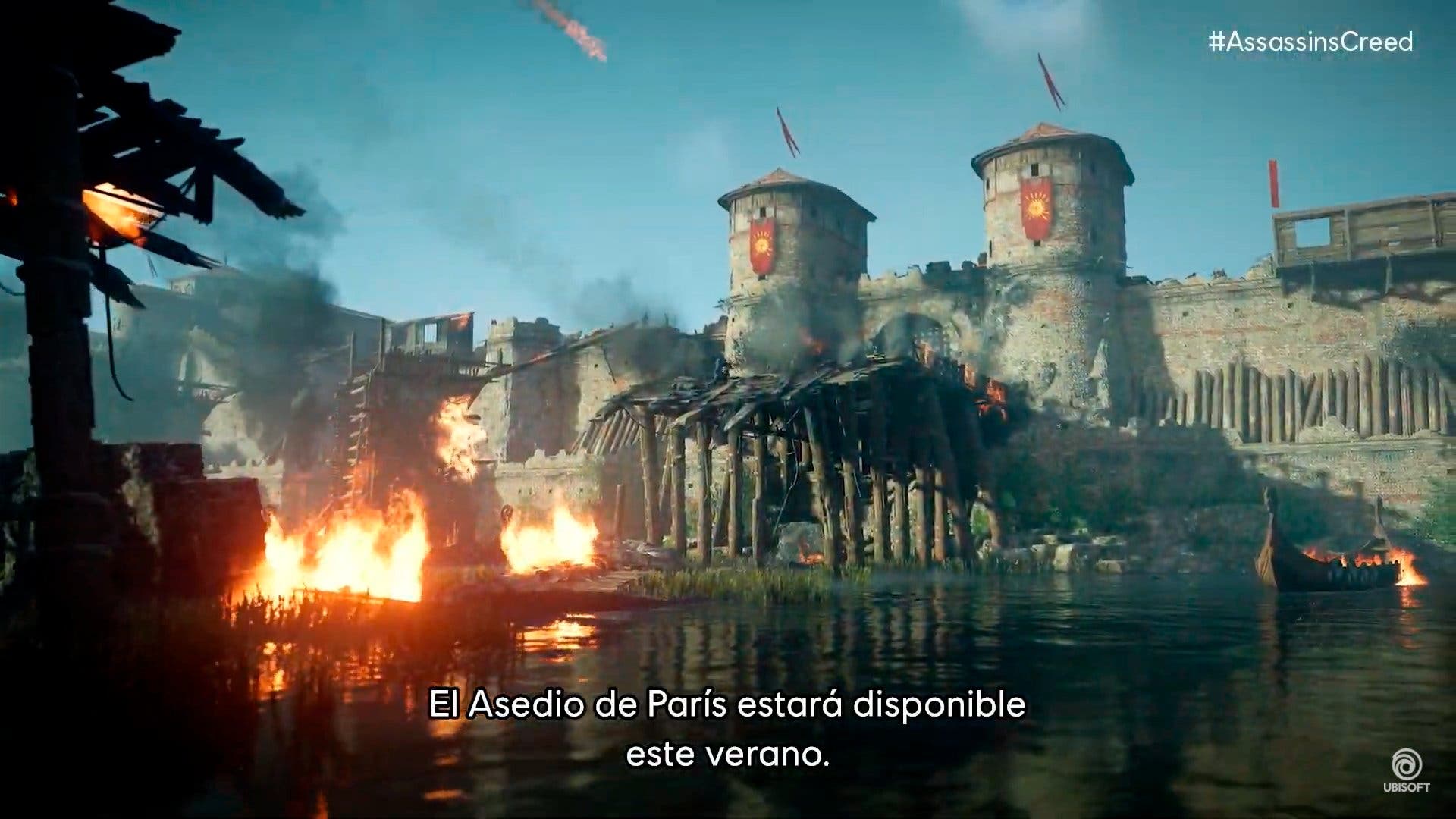 nuevos detalles de Assassin's Creed Valhalla El Asedio de París