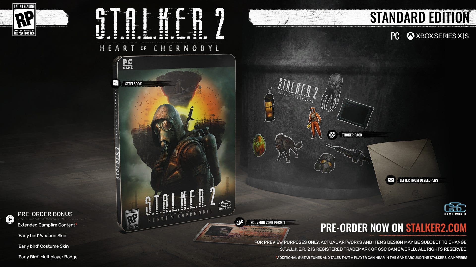 STALKER 2 já pode pré-baixado no Xbox Series XS; o coração de Chernobyl  ocupara muito espaço - Windows Club