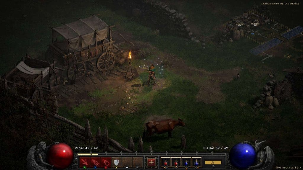 Diablo 2 Resurrected Beta First Impressions - A Faithful Update to the 2000 Classic