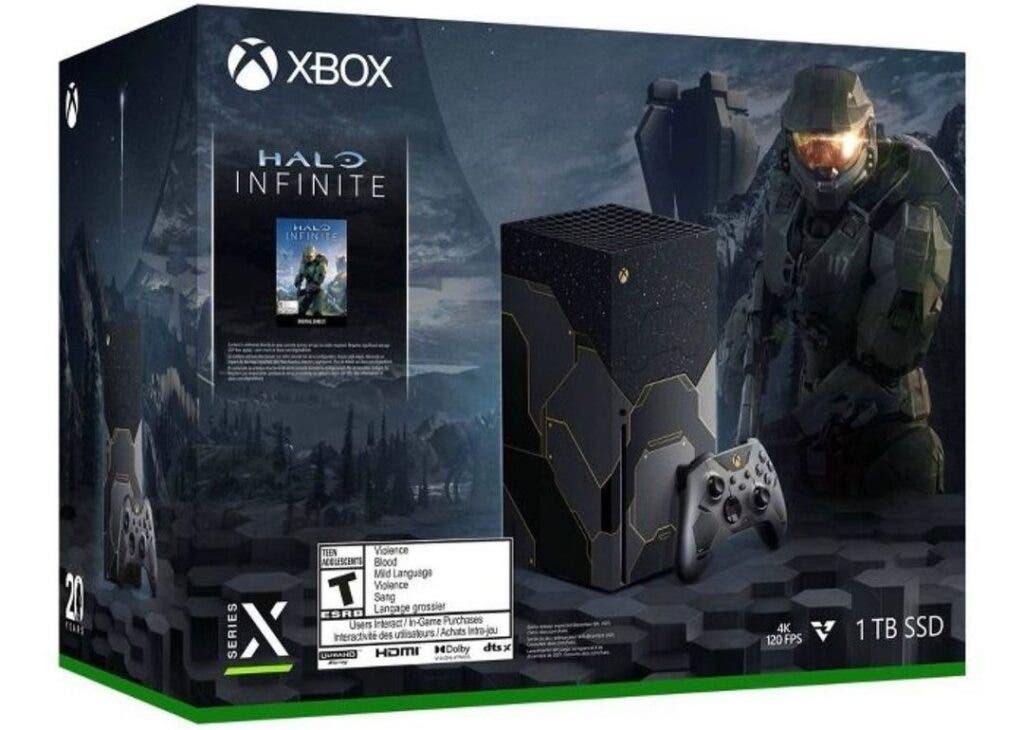 Mando de Halo de la Xbox Series X Edición Limitada