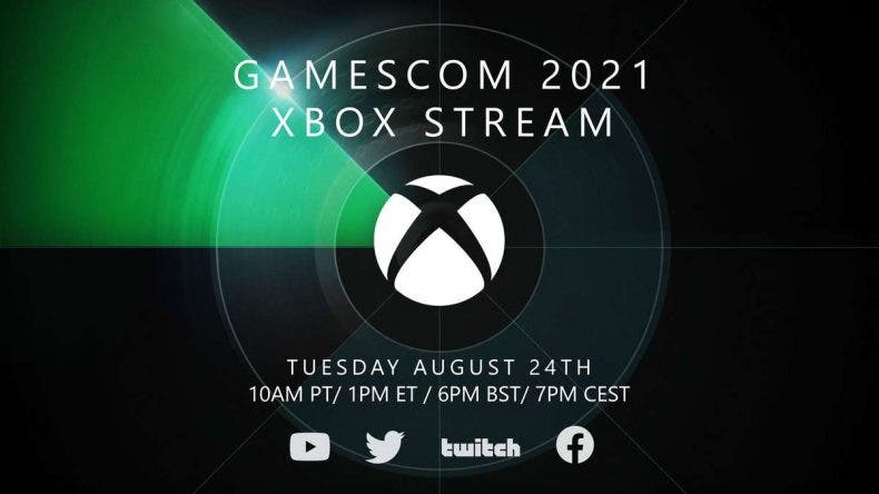 Anunciada la fecha y hora de la conferencia de Xbox en la Gamescom 2021 fecha y hora de la conferencia de Xbox en la Gamescom 2021