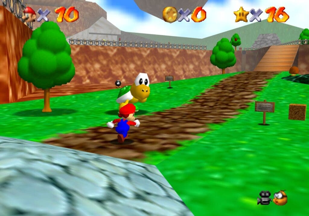 Super Mario 64 on Xbox