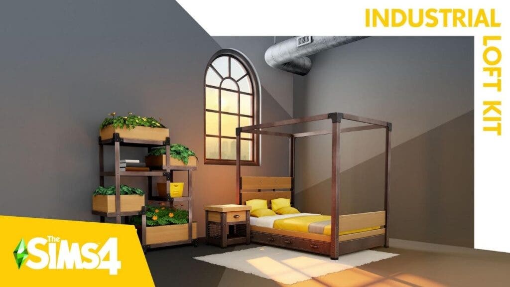 Los Sims 4 presentan el nuevo kit Loft Industrial