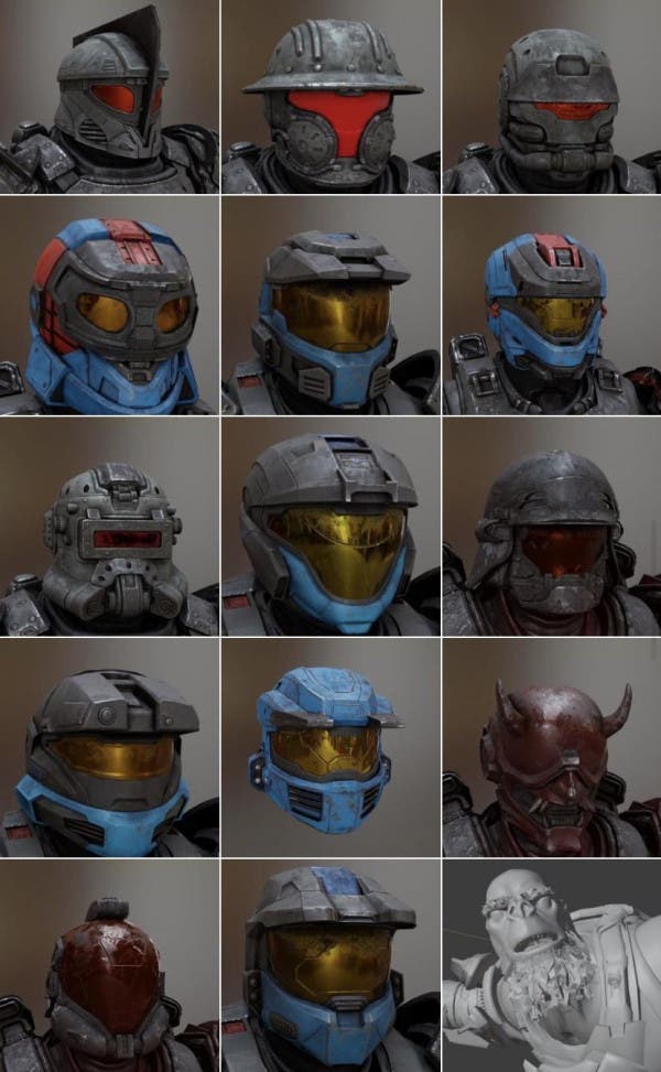 cascos personalizados para Halo Infinite