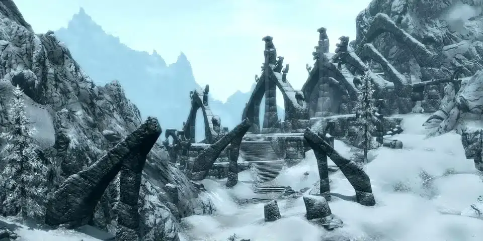 Bleak Falls Barrow con LEGO