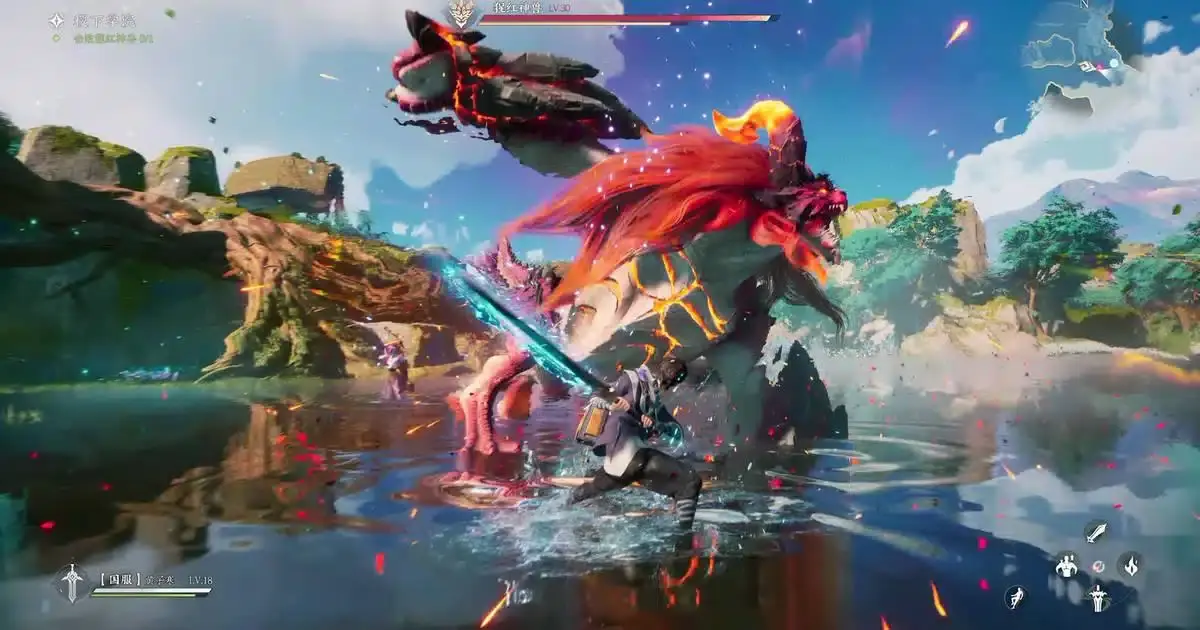 gameplay de Honor of Kings World