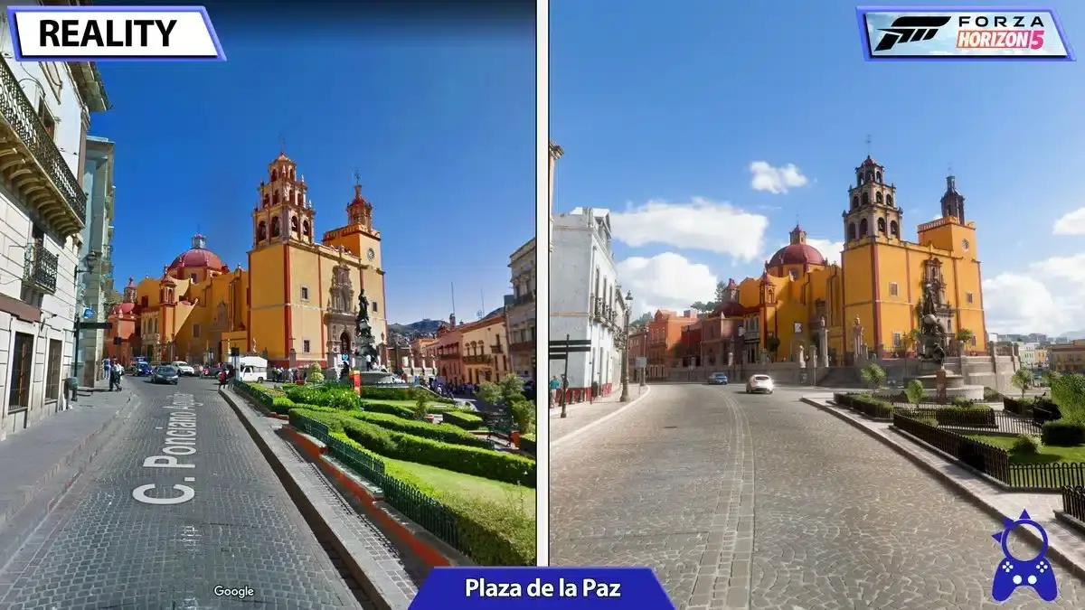 ubicaciones de Forza Horizon 5 con la realidad