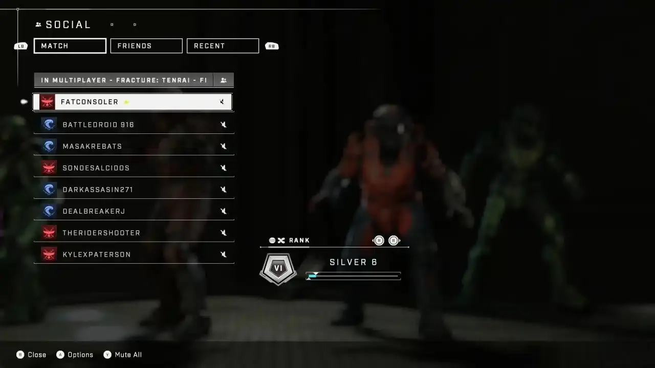 Aprende a silenciar a otros jugadores en el multijugador de Halo Infinite 108