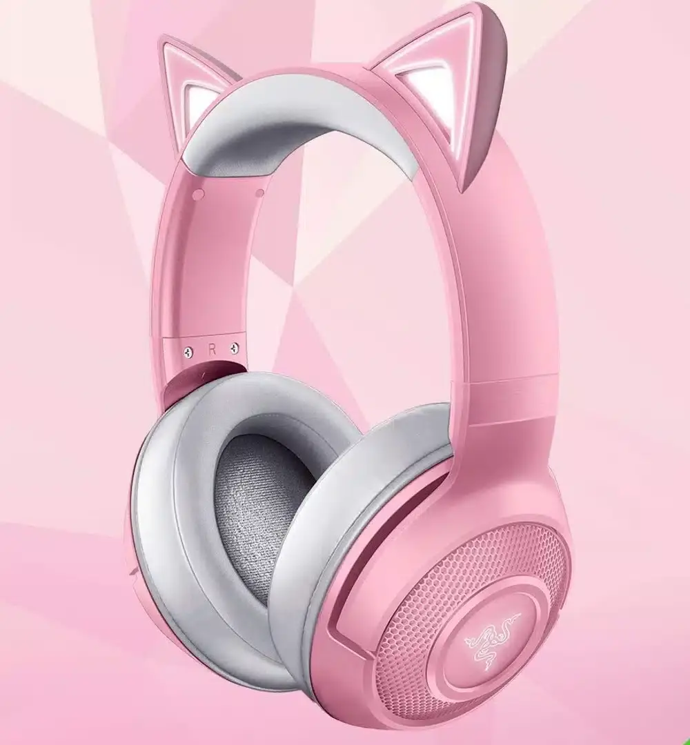 Los míticos cascos gaming inalámbricos con orejas de gata Razer Kraken Kitty, en oferta por Black Friday: por 66 euros 103