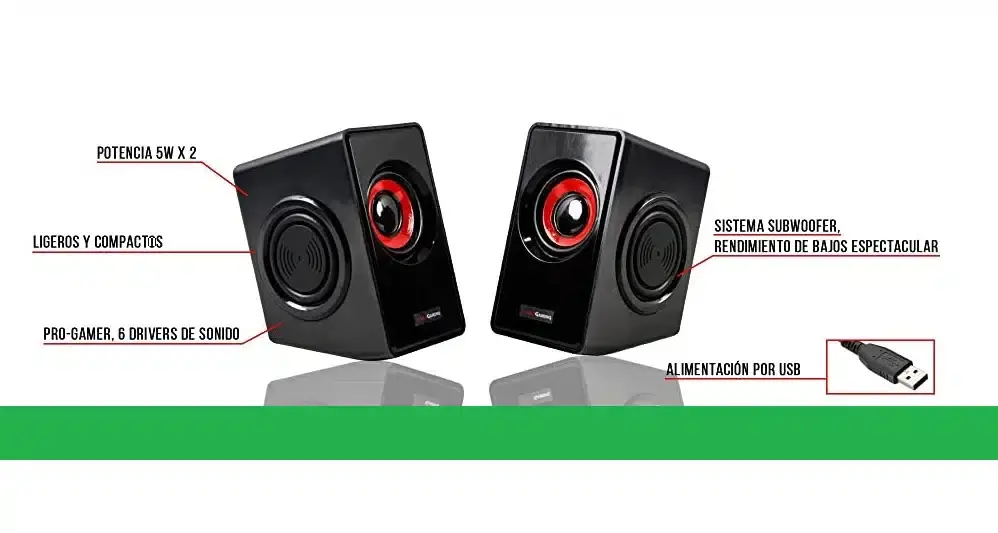 Por menos de 8 euros estos pequeños altavoces de escritorio pueden ser una compra muy útil y una gran oferta de Black Friday 143 Por menos de 8 euros estos pequeños altavoces de escritorio pueden ser una compra muy útil y una gran oferta de Black Friday 100