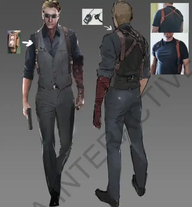 Así es Albert Wesker en Resident Evil 4 Remake, según filtraciones 107