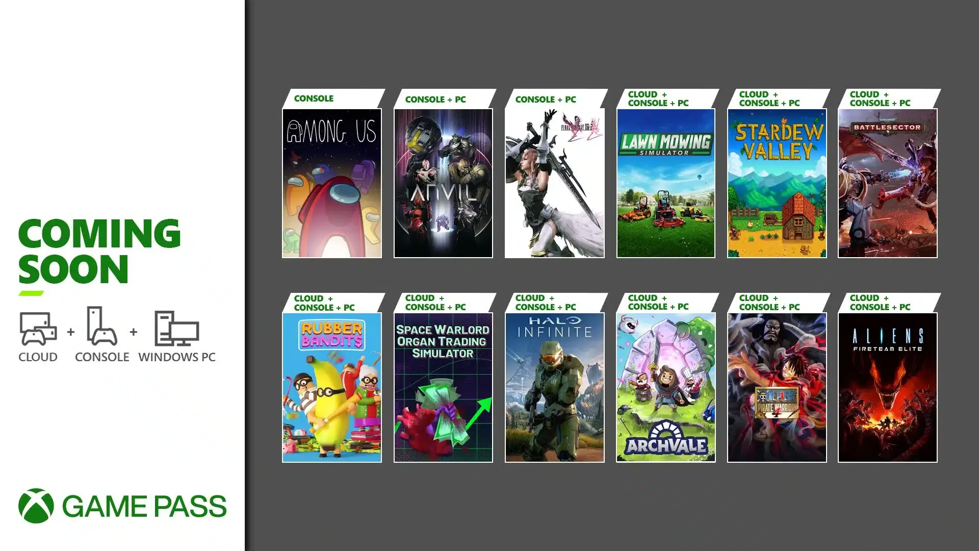 Anunciados los nuevos juegos de Xbox Game Pass de la primera mitad de diciembre