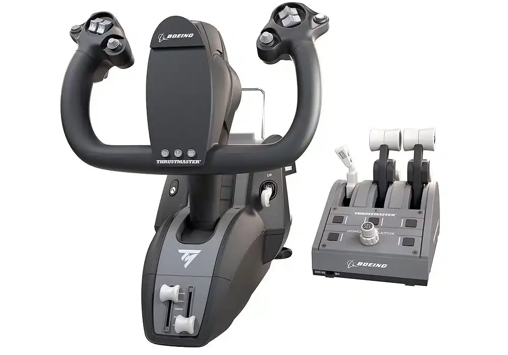 Juega al Flight Simulator como un profesional con este control oficial de Boeing de alto nivel 107