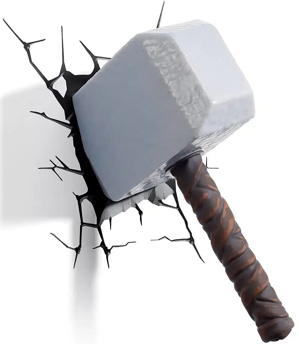 Iluminación friki con el martillo de Thor convertido en lámpara por solo 30 euros 109