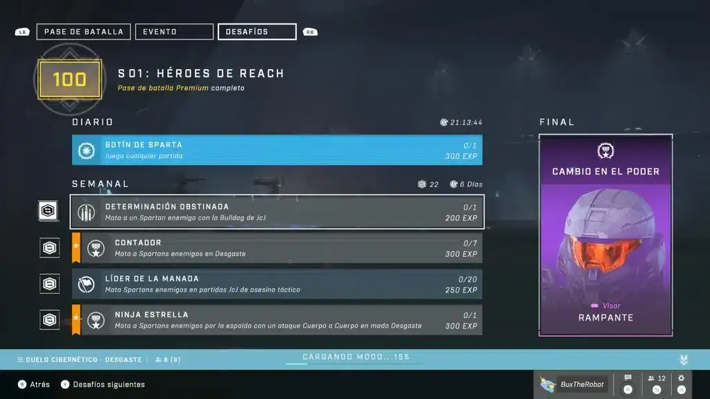 Evento Cyber Showdown de Halo Infinite