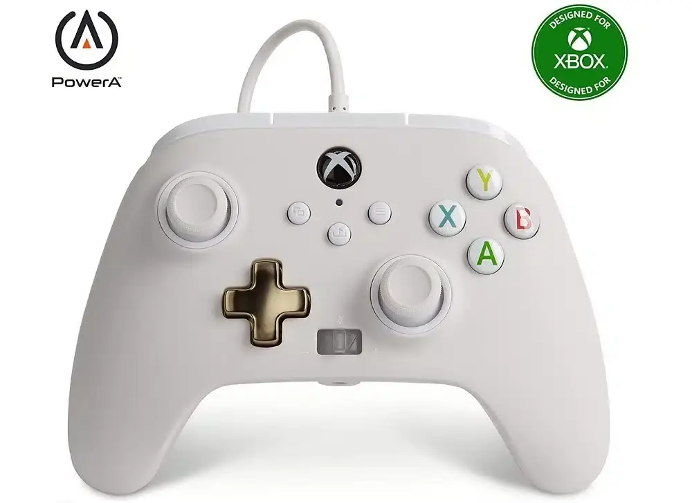 El mando para Xbox Power A mejorado con botones configurables y en color blanco, cuesta solo 32 euros en Amazon 107