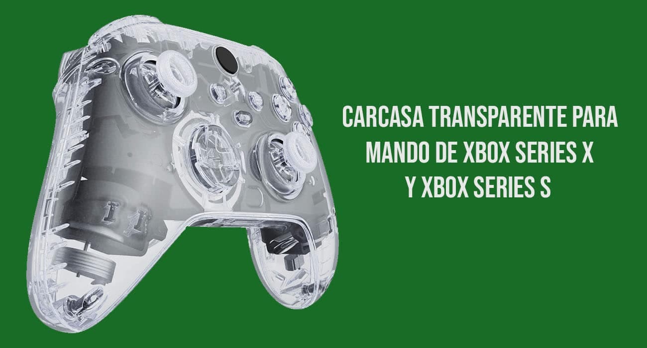 If you are a handyman, and you want a unique look for your Xbox controller, this transparent case is a great purchase for 22 euros