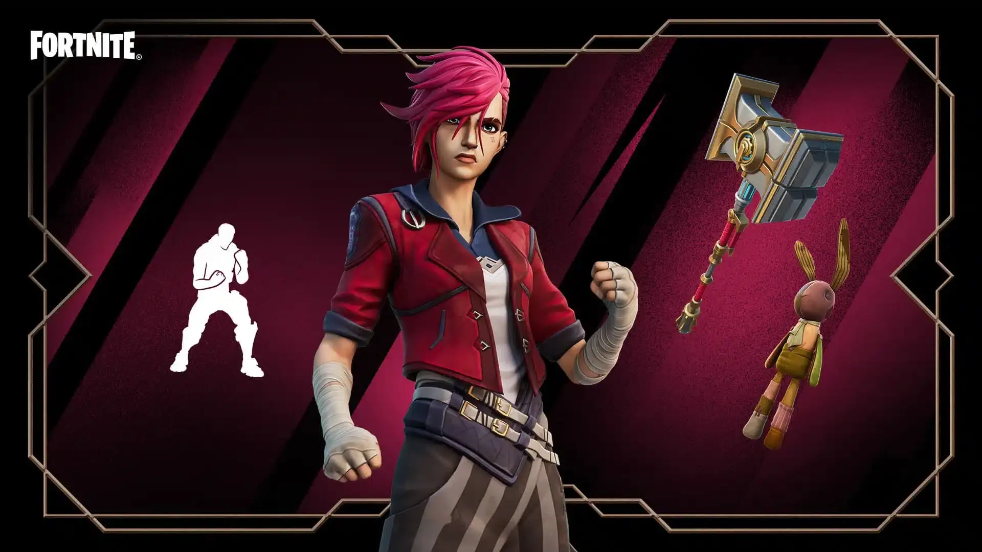 Vi, de League of Legends y Arcane, desata toda su fuerza en Fortnite 104