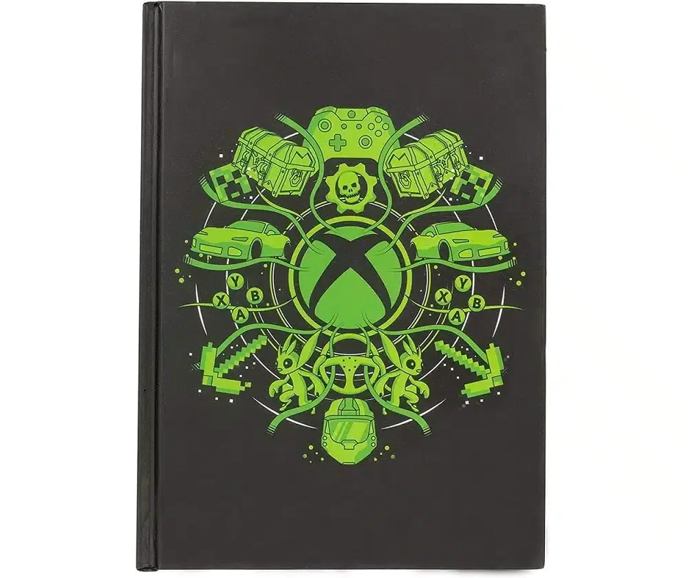 La libreta tipo Moleskine de Xbox con luz que puedes comprar por 19 euros 105