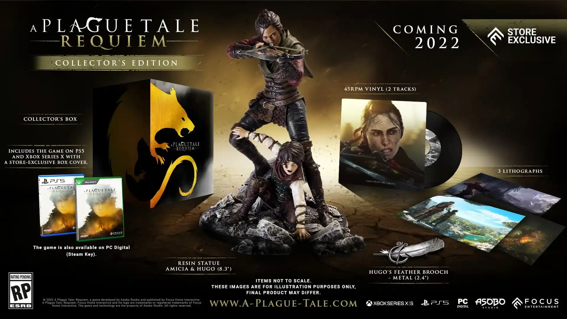 Así es la espectacular edición coleccionista de A Plague Tale: Requiem