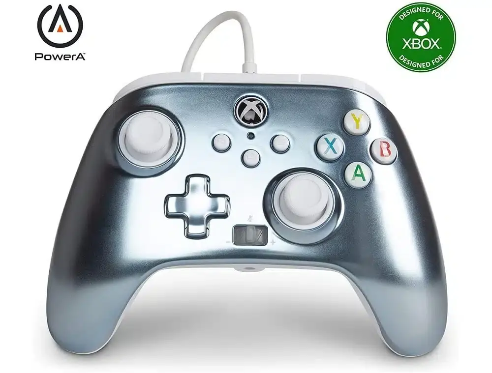 Este mando plateado es uno de los más vistosos de Xbox: con licencia oficial y botones Pro por solo 35 euros 107