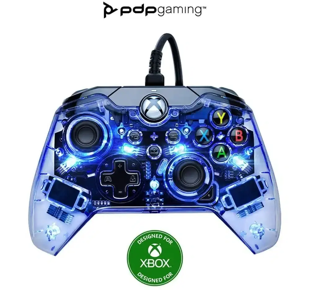 El mando transparente para Xbox con luz LED RGB configurable que cuesta solo 38 euros en Amazon 109