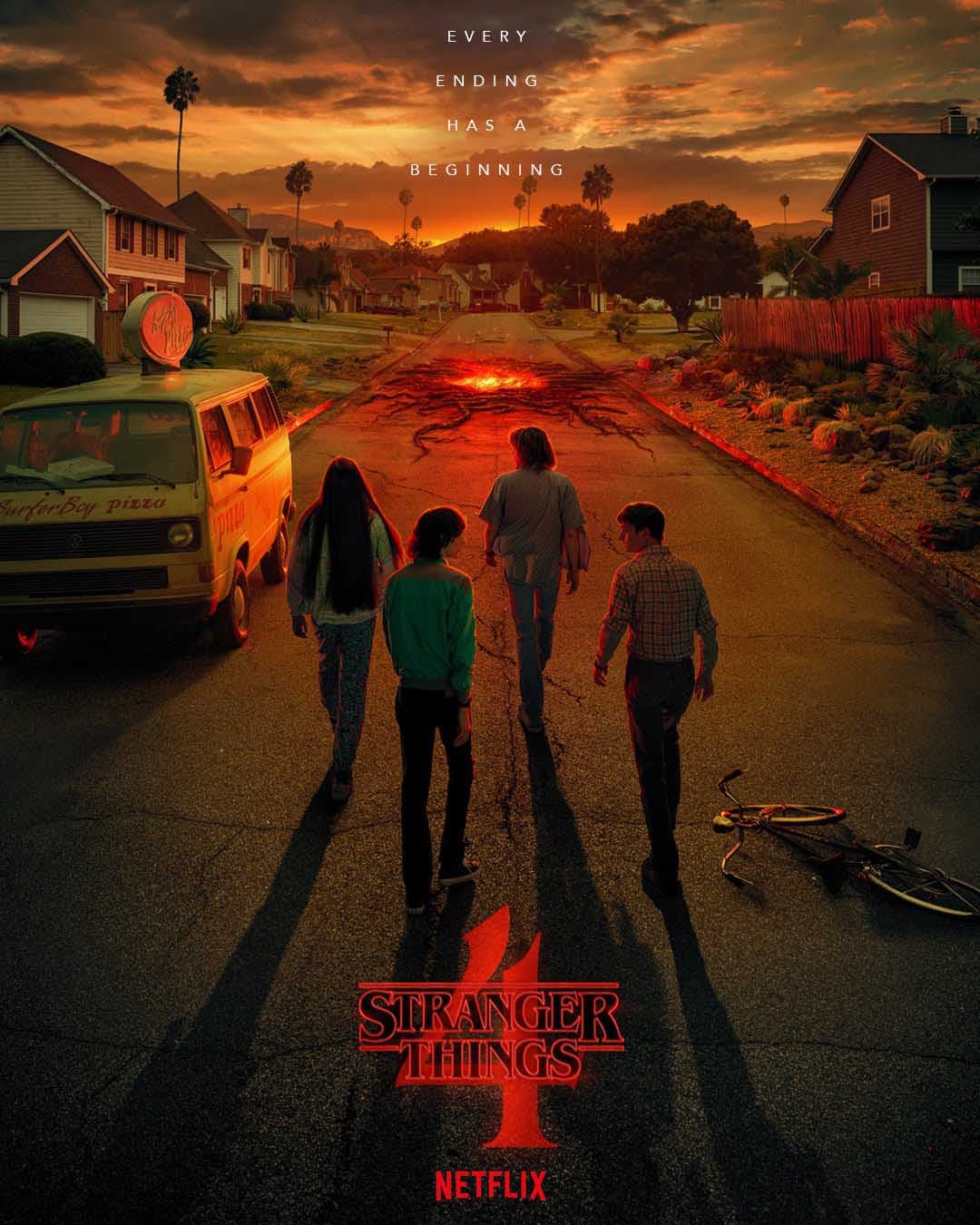 Netflix shares the first poster of Stranger Things 4 5