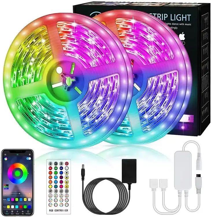  tiras LED RGB