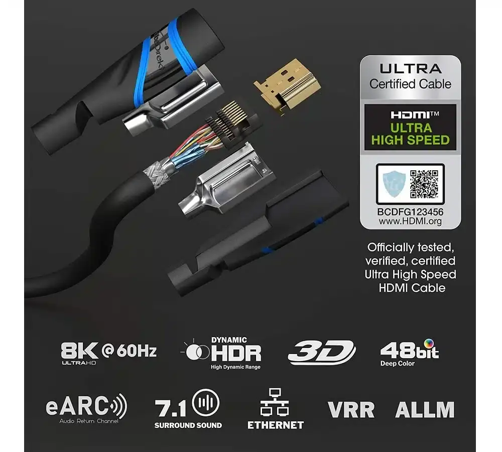 Utiliza este cable HDMI en tu Xbox Series X como alternativa al original 113