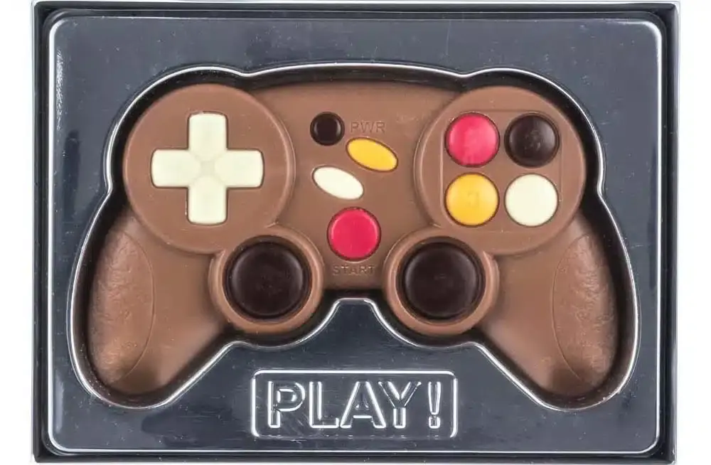 El mando de videojuegos de chocolate perfecto para hacer un regalo especial 107