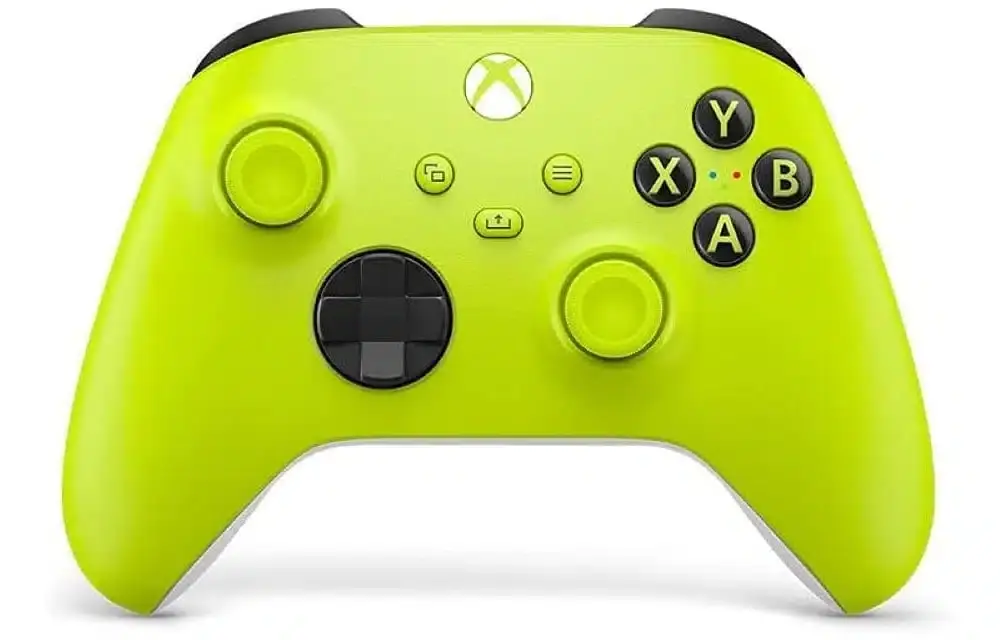 El mando oficial de Xbox en color Electric Volt, a la venta ahora mismo en Amazon por 60 euros 105