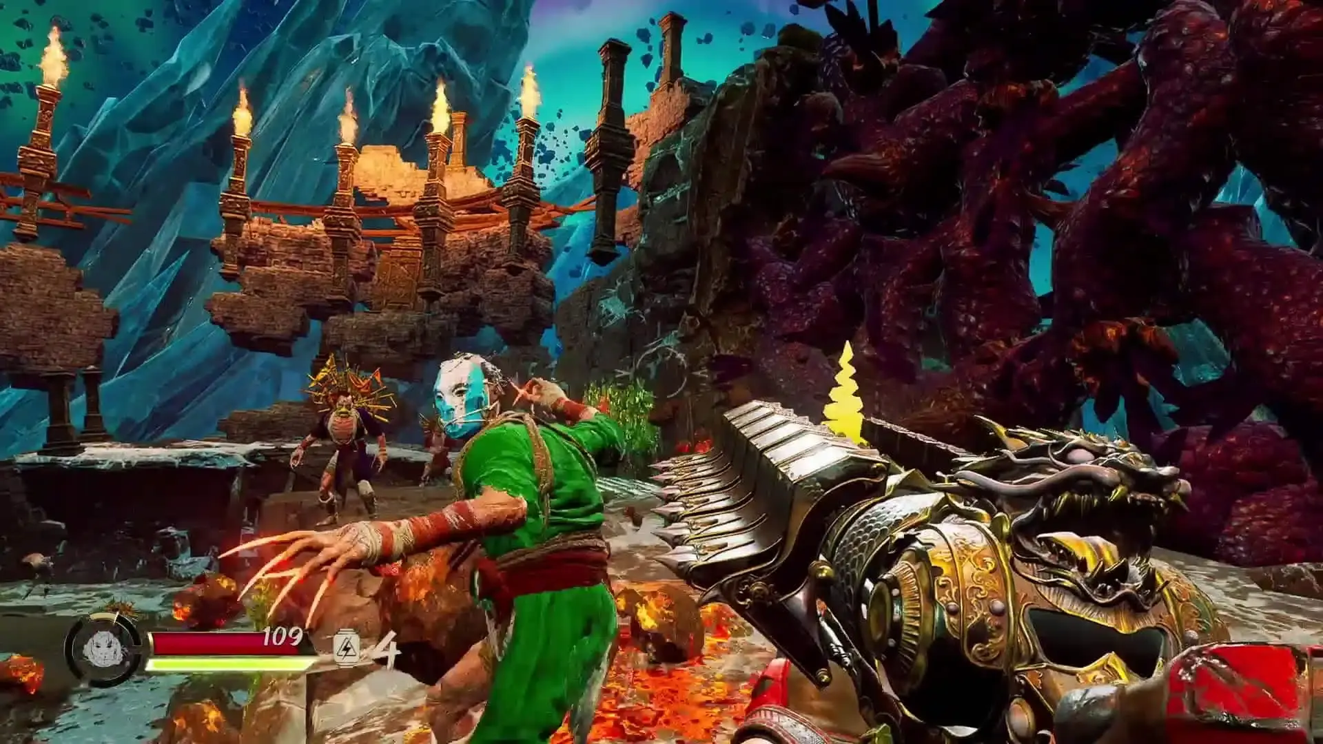 Captura de pantalla de Shadow Warrior 3 en Xbox Series X