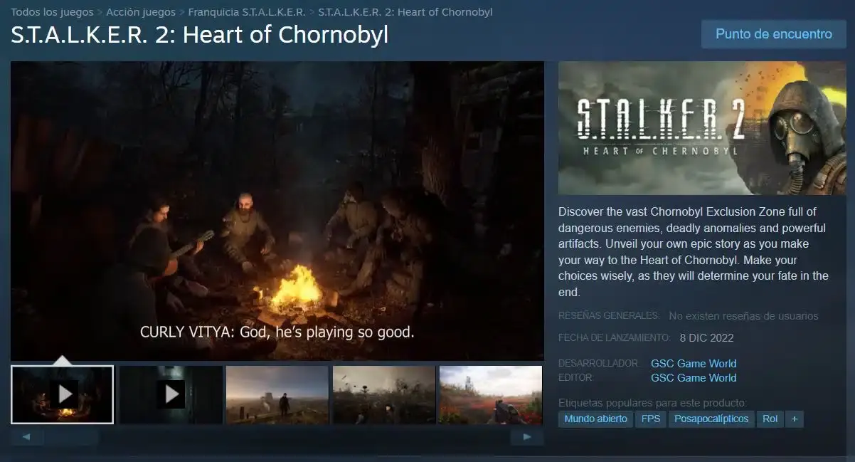 S.T.A.L.K.E.R. 2 cambia de nombre para reivindicar la escritura ucraniana en detrimento de la rusa 109