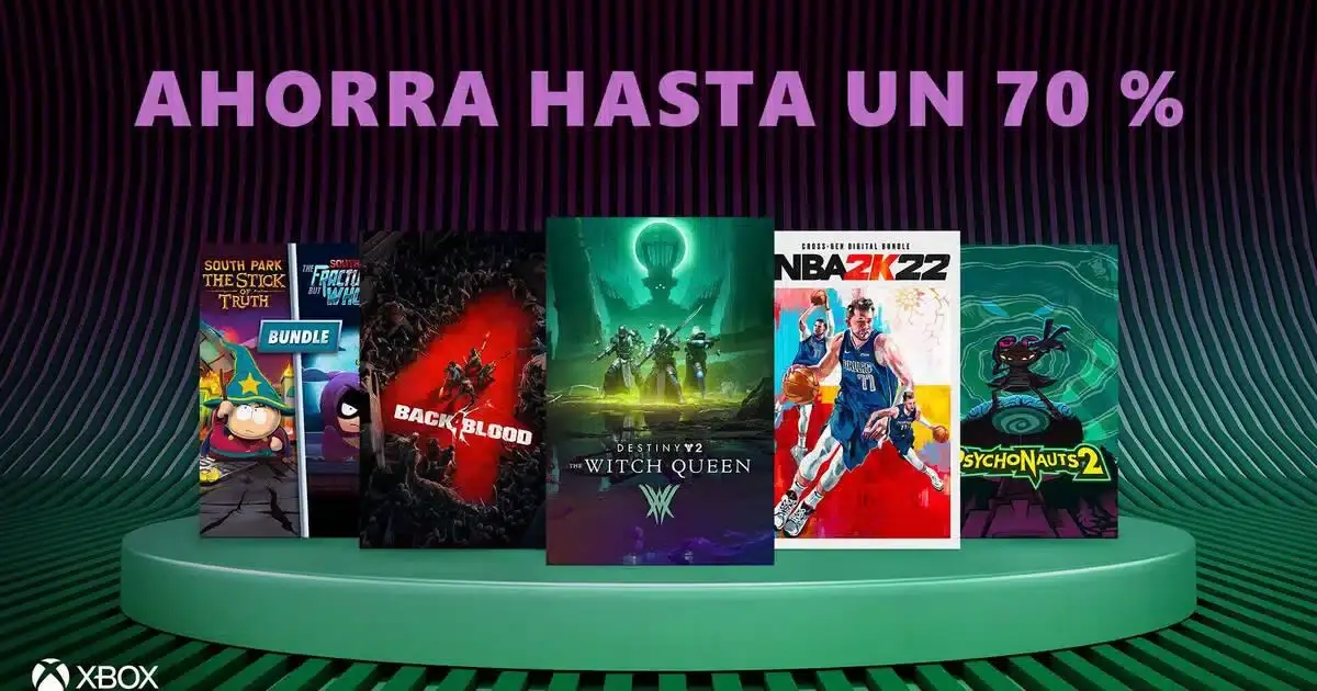 juegos con sus precios más bajos por las Ofertas de Primavera de Xbox 2022