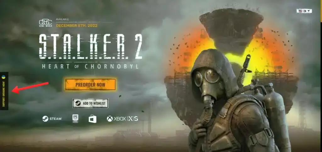 La web oficial de S.T.A.L.K.E.R 2 ha sido bloqueada en Rusia 140 La web oficial de S.T.A.L.K.E.R 2 ha sido bloqueada en Rusia 99