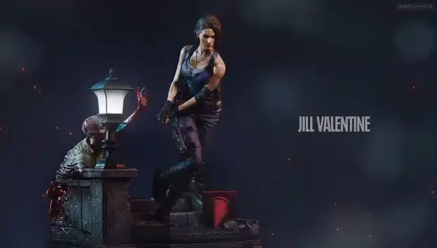 Así es esta espectacular figura de Jill y Nemesis de Resident Evil 3 113