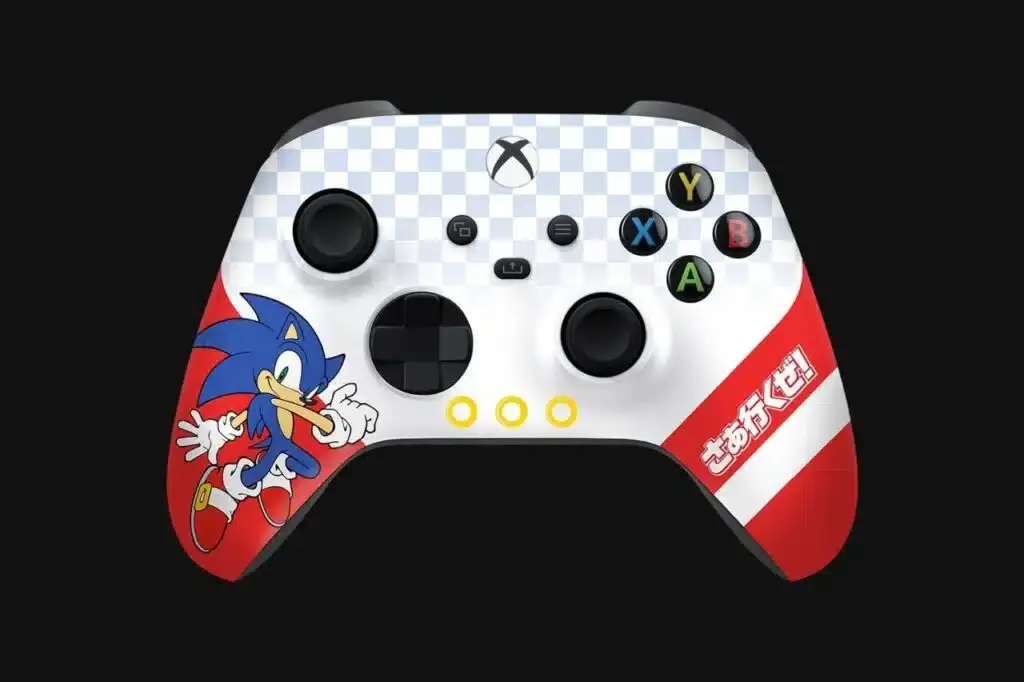 Mando de Xbox de edición limitada de Sonic