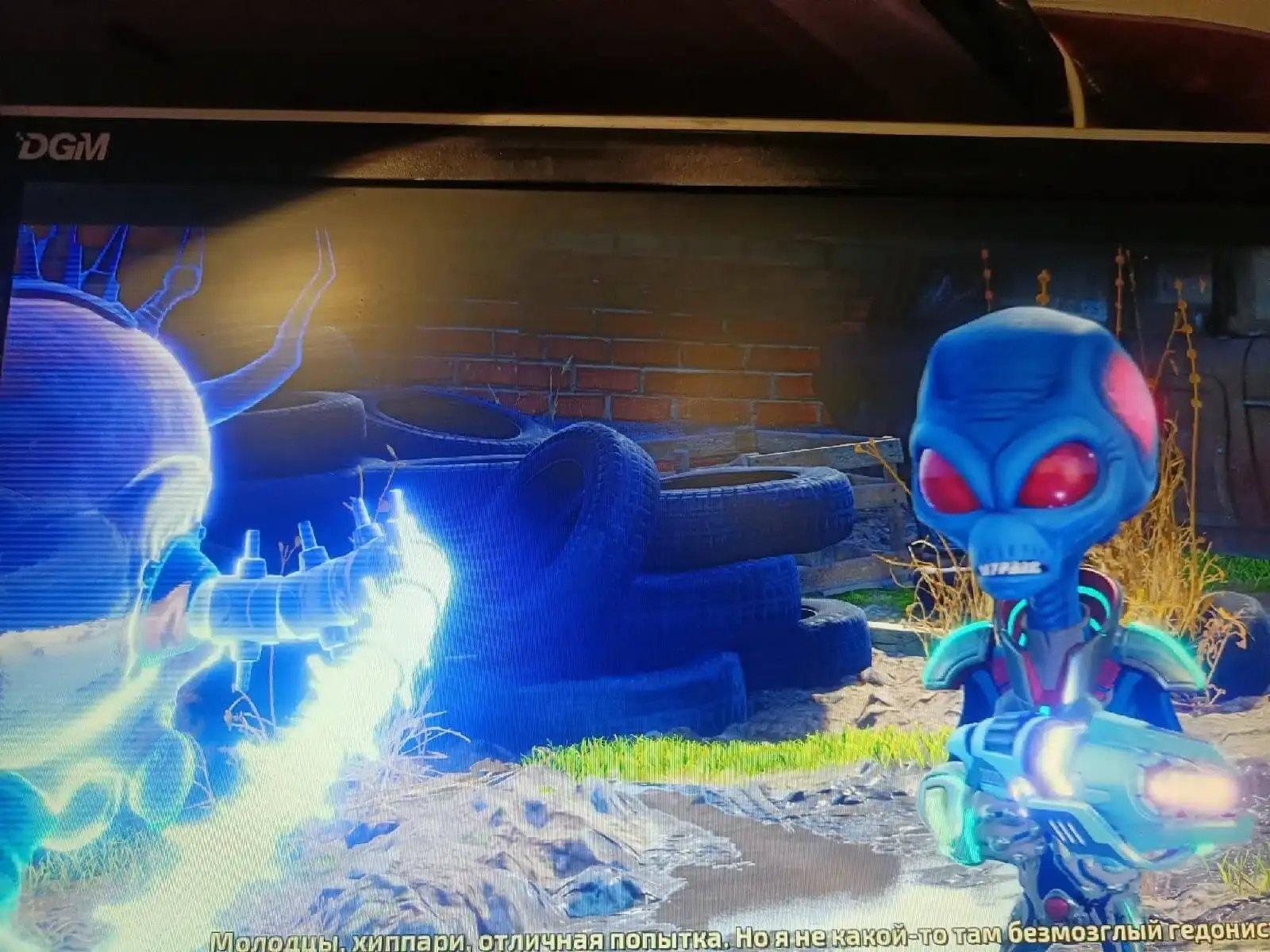 imágenes de la beta de Destroy All Humans! 2 Reprobed