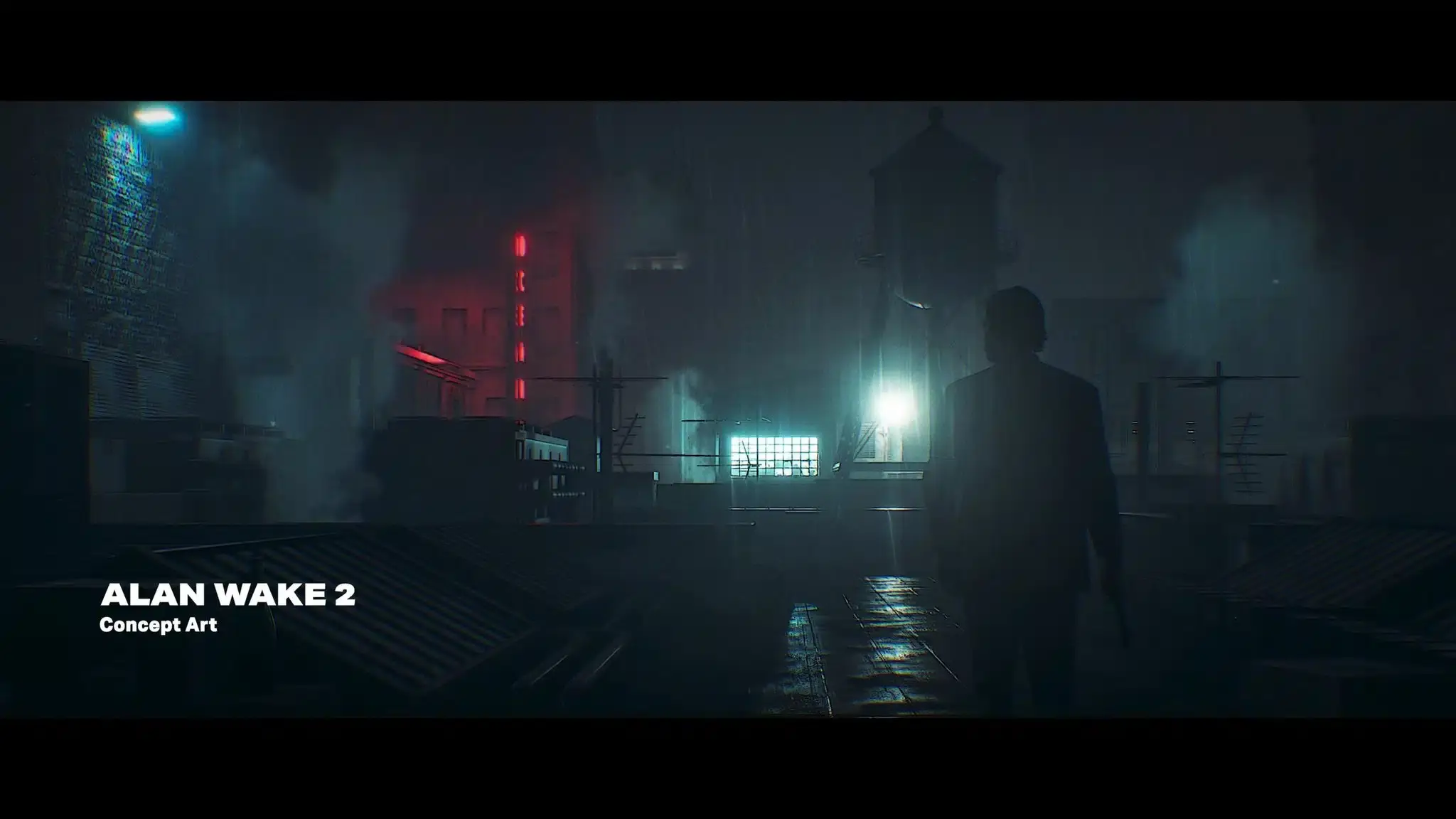 artes conceptuales de Alan Wake 2
