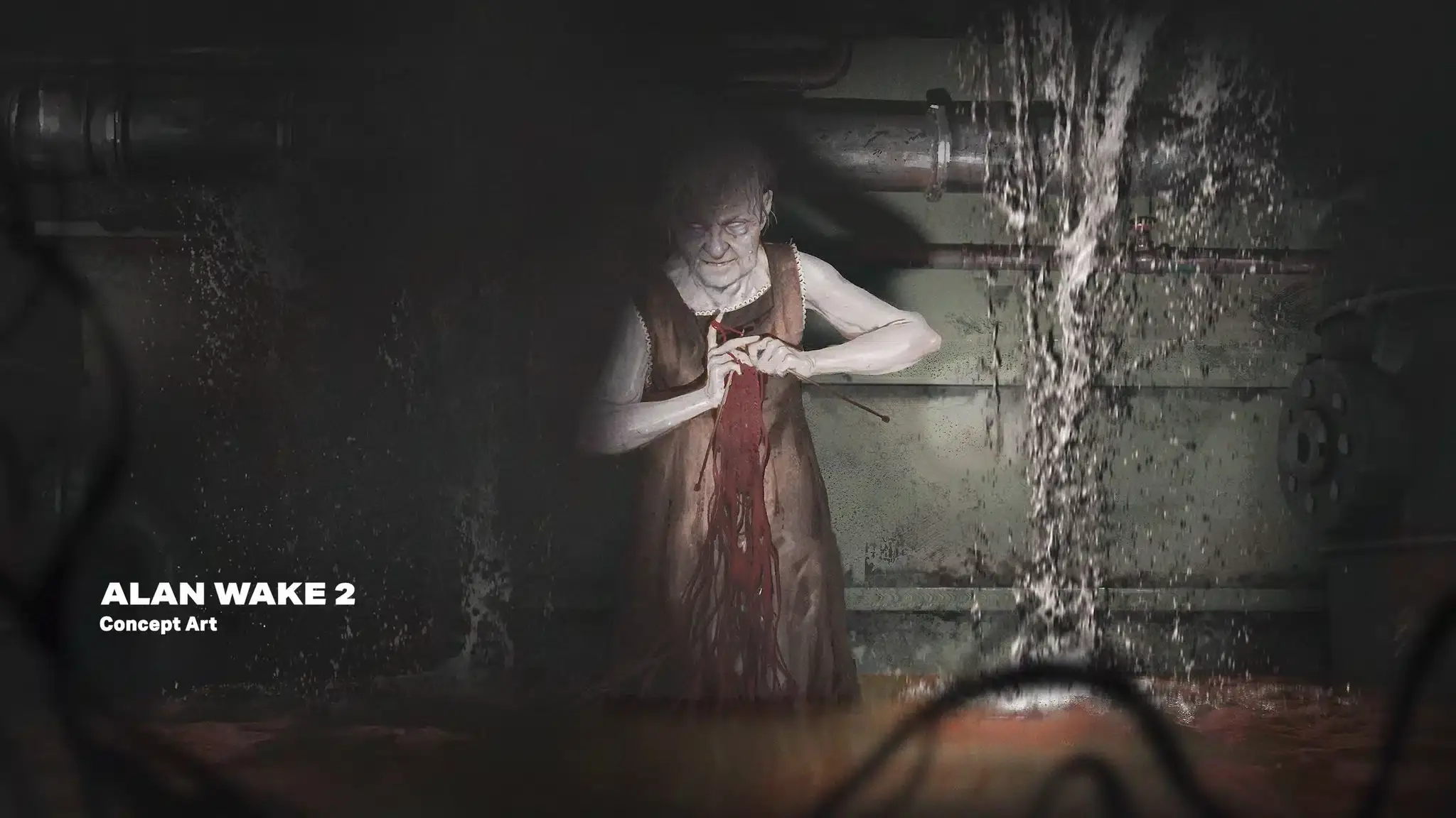 artes conceptuales de Alan Wake 2