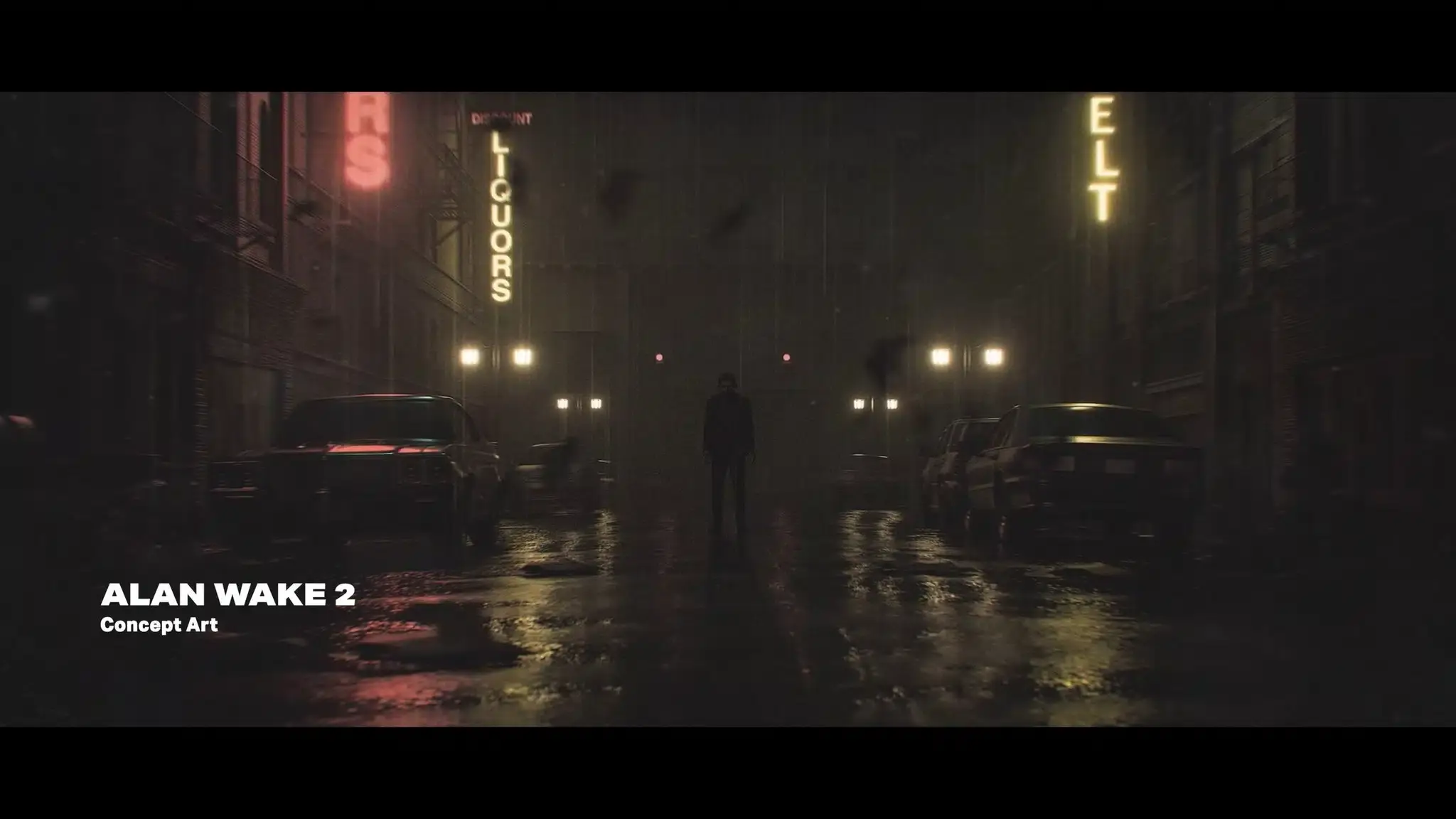 artes conceptuales de Alan Wake 2