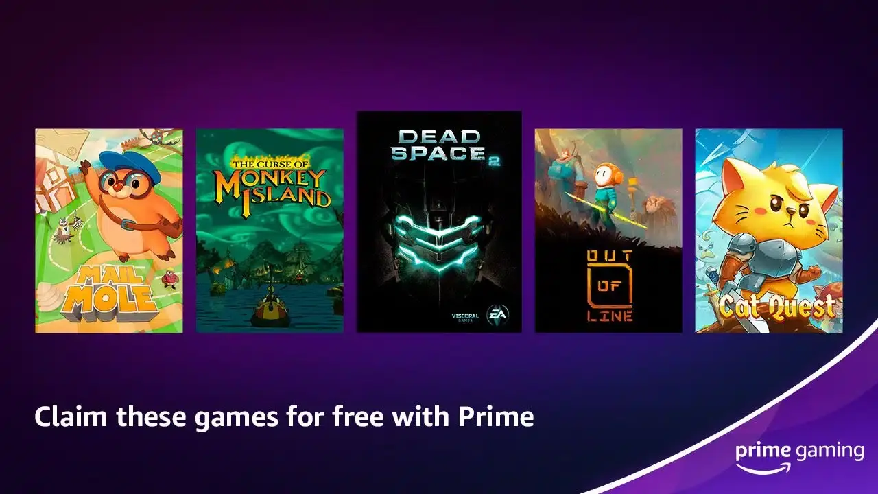 Dead Space 2 y otros 5 juegos gratis en Prime Gaming